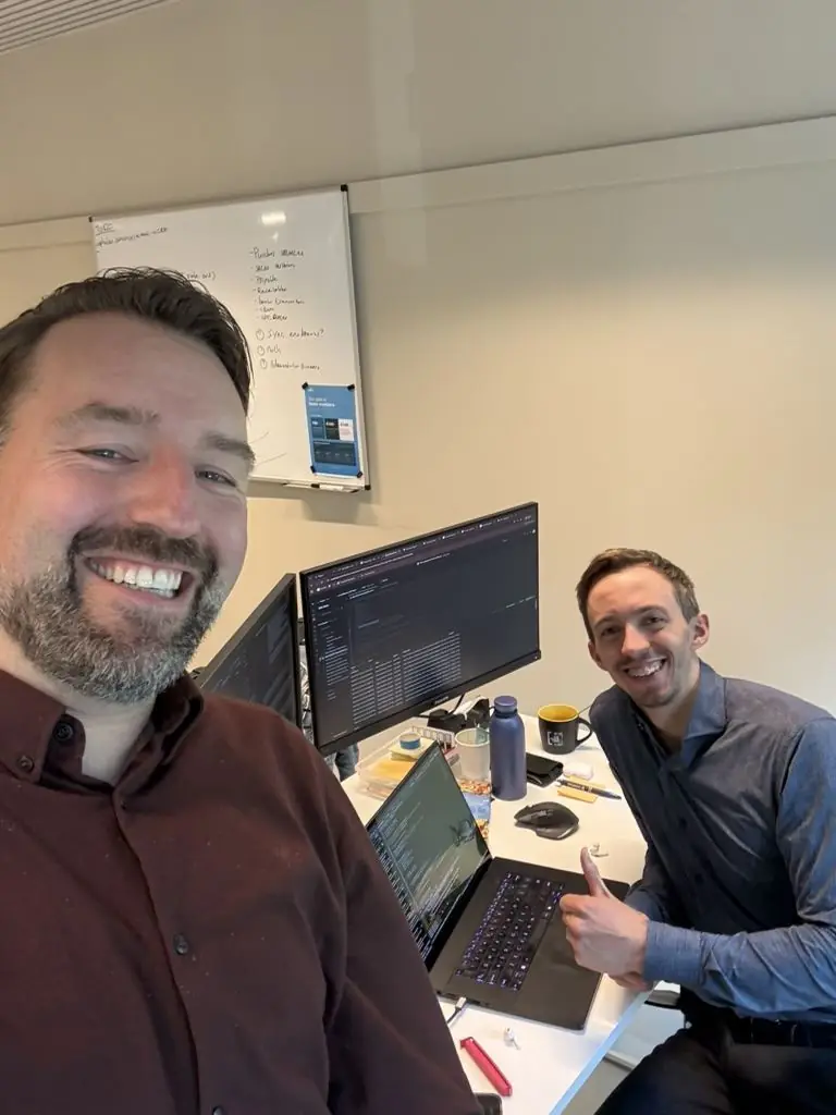 Building Aspyre at the desk